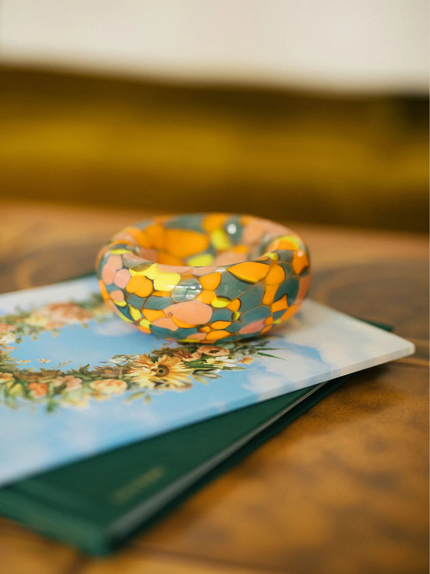 90's Neon Anorak Bubble Bow