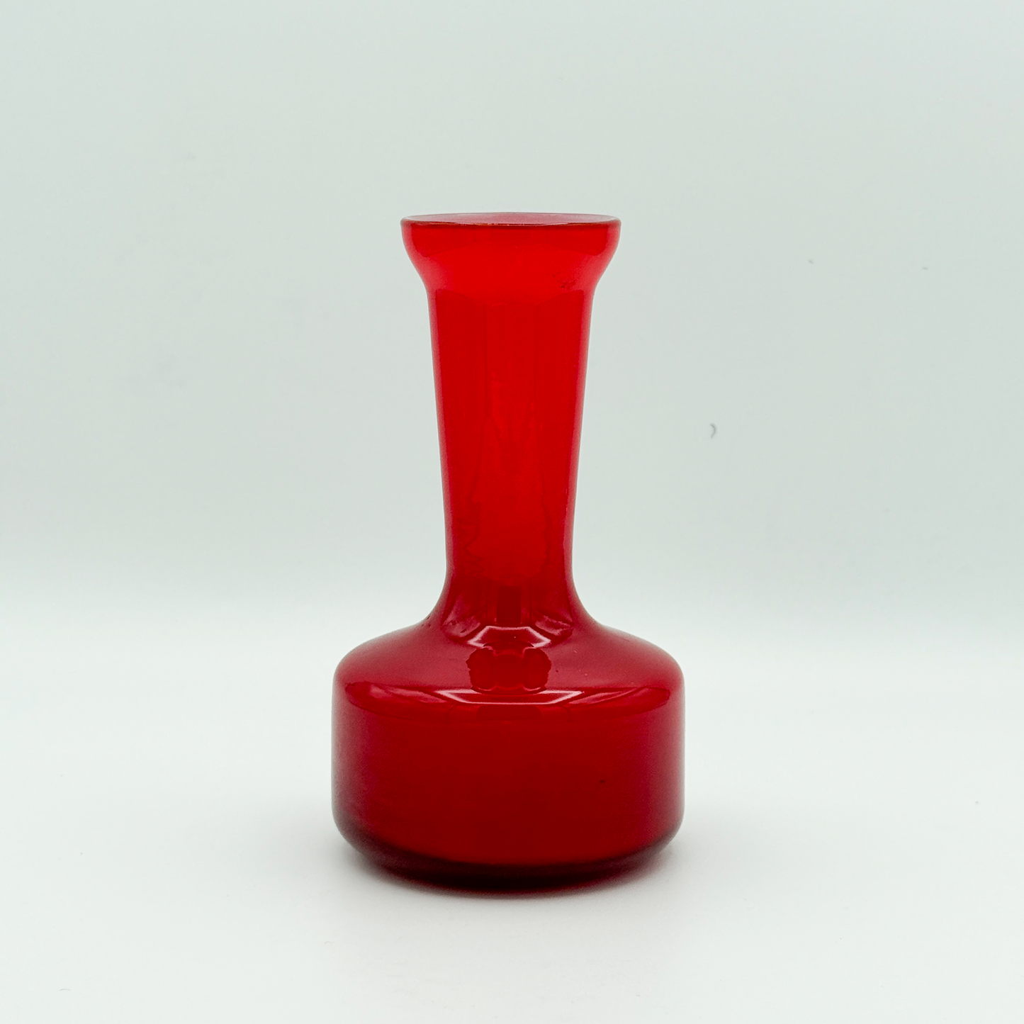 Murano Red Glass Vase
