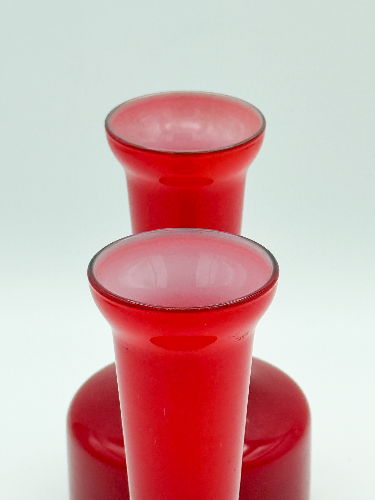 Murano Red Glass Vase