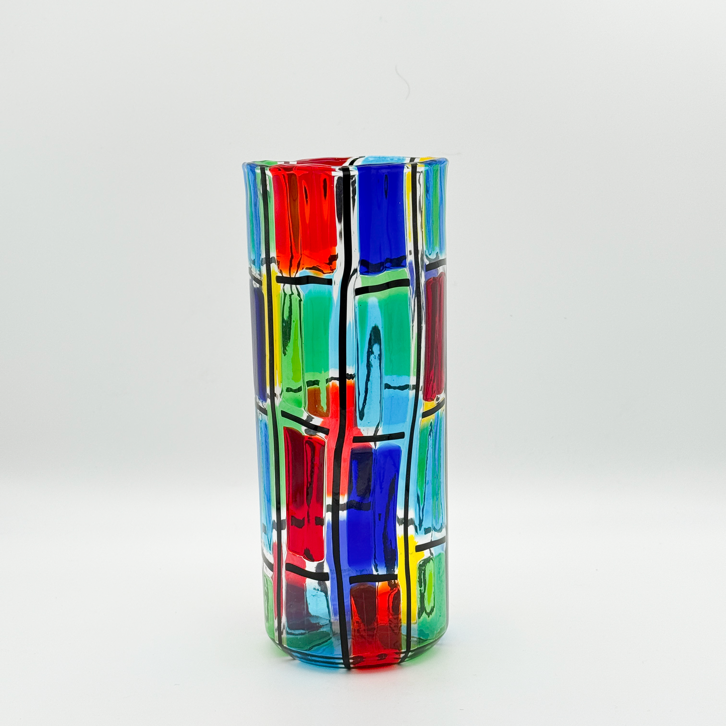 Carnevale Cylindrical Vase