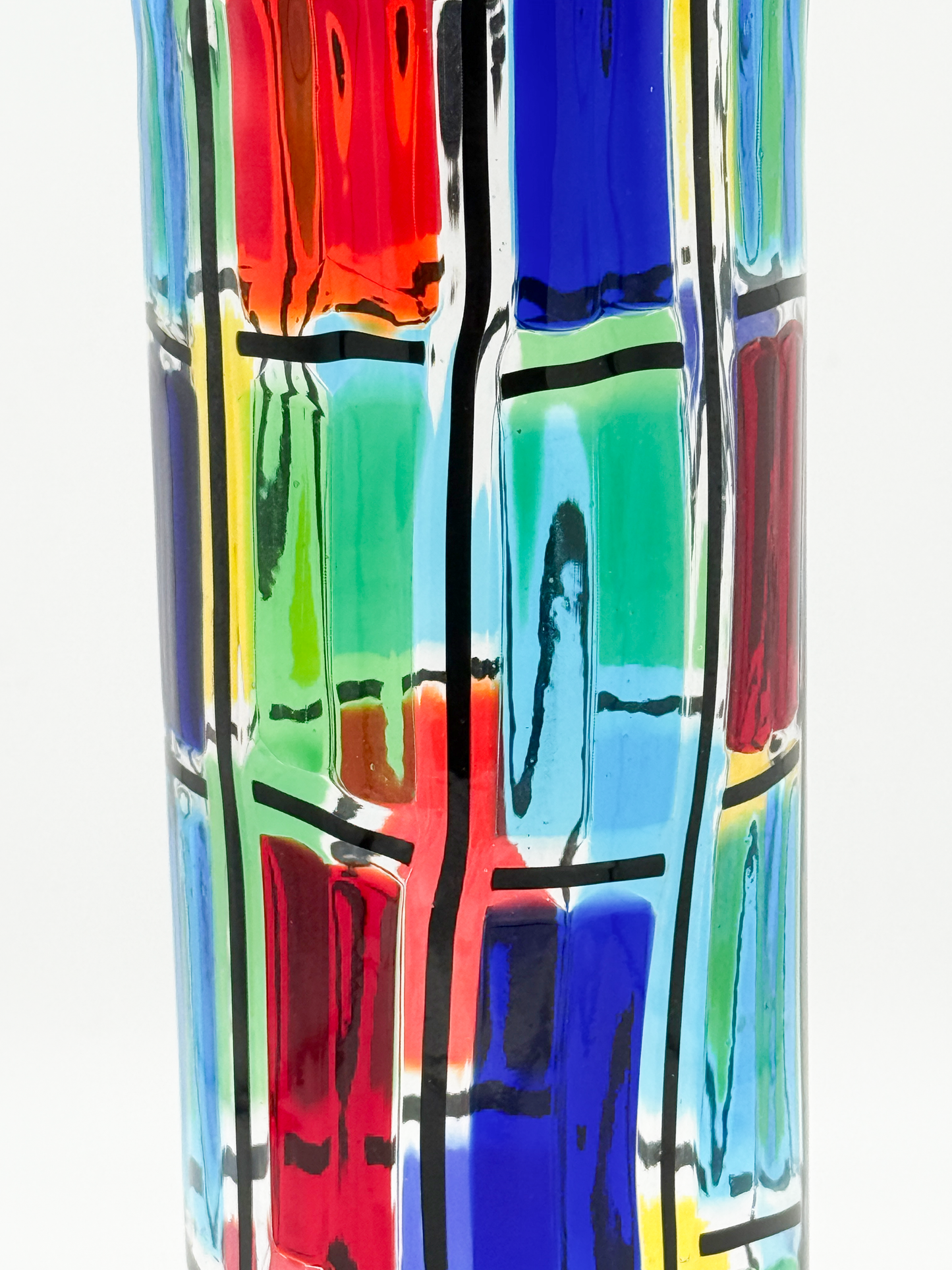Carnevale Cylindrical Vase