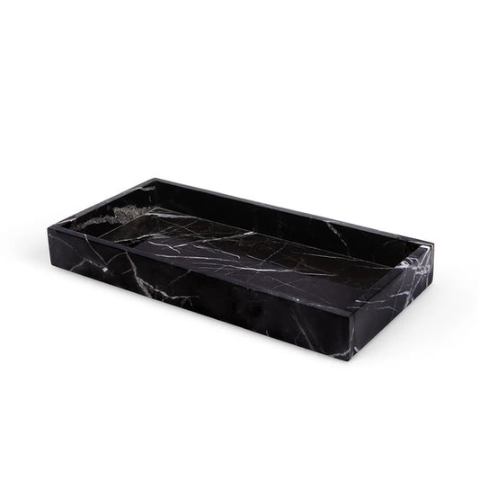 Black Marble Rectangular Tray