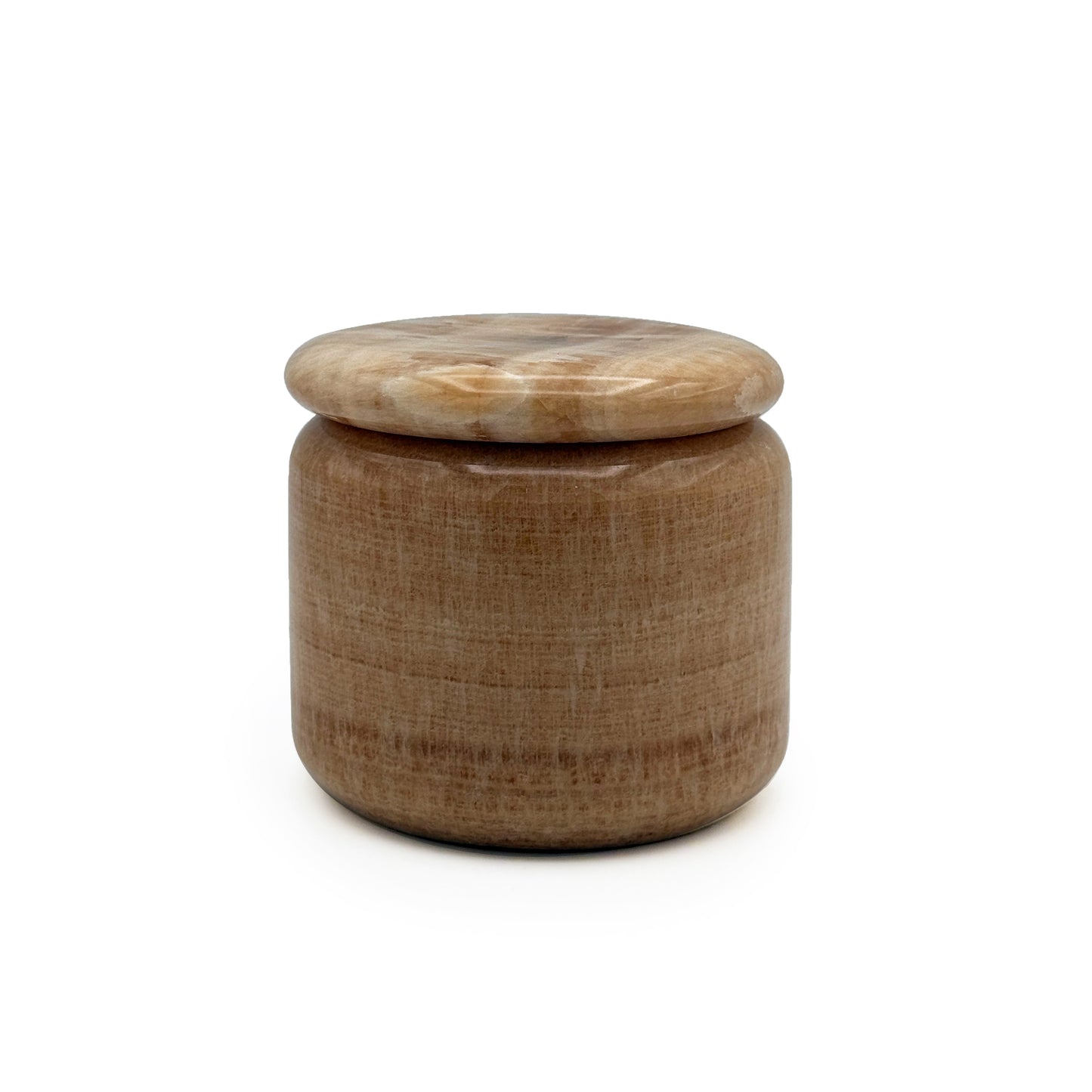 Brown Onyx Deco Pot 'Honey 190'