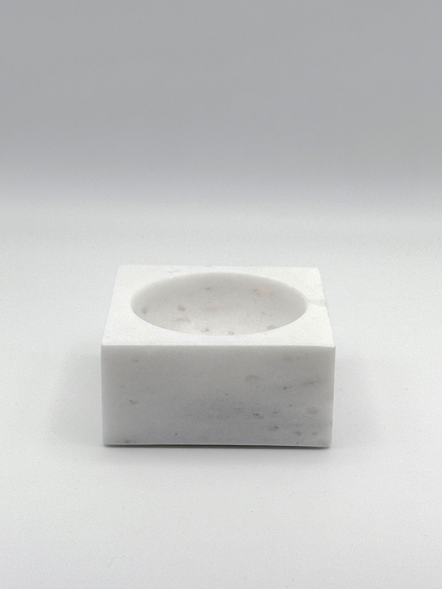 White Block Bowl