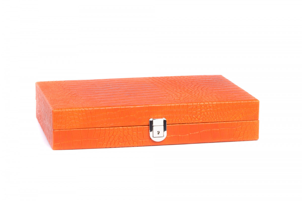 Backgammon - medium Alligator Coral