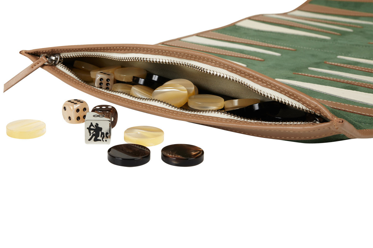 Backgammon travel set Velvet Basilico
